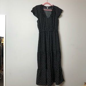 Old Navy Polka Dot Maxi Dress